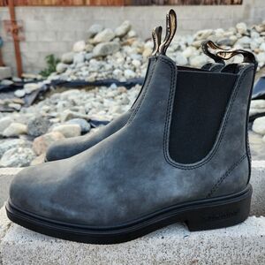 Blundstone #1910 Women's Suede Boots (Steel Gray)